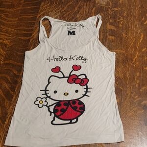 Hello Kitty White Tank Top